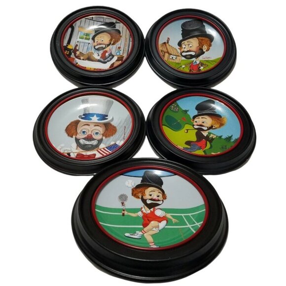 5 Pcs. - Red Skelton Numbered Edition Collectible Decorative Porcelain Plates - Picture 4 of 14